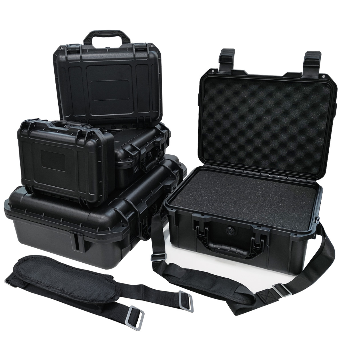 Fish Finder Case - Étui rigide pour équipement avec éponge