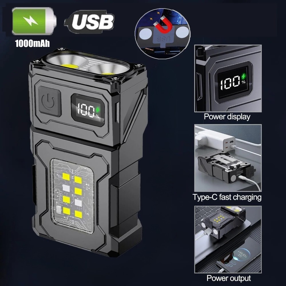 Fishing Light - 180 ° Lampe torche LED rotative