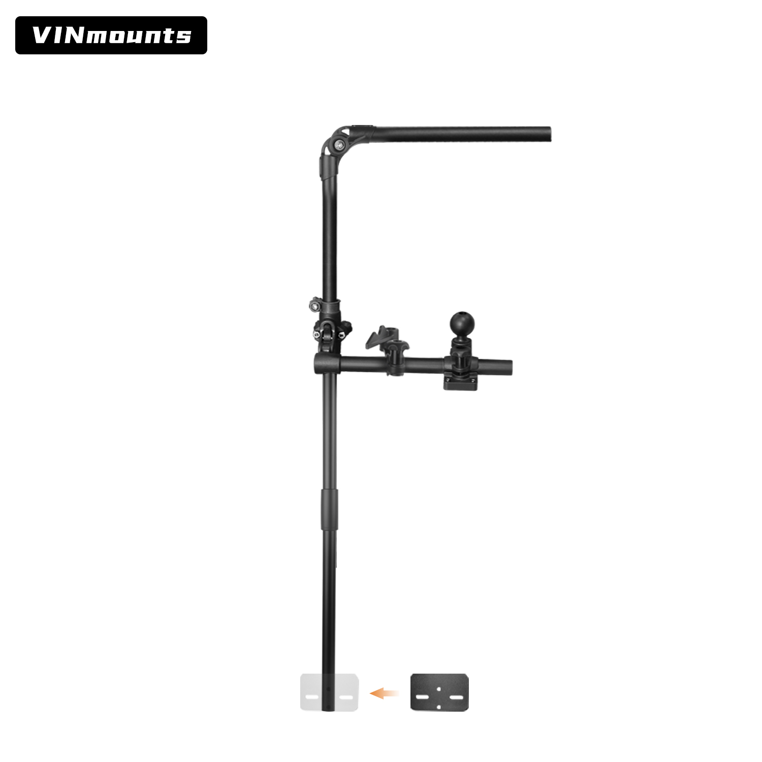 Fish Finder Mount - Support de canne à pêche VINmountsLivescope