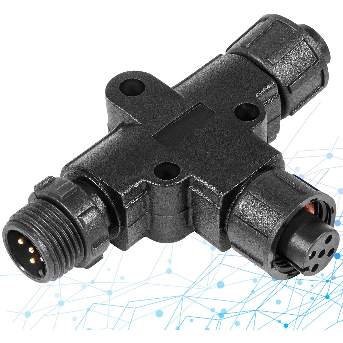 Fish Finder Cable - Connecteur en T Micro-C NMEA 2000