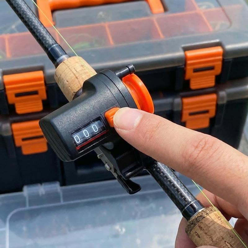 Fishing Depth Finder - Compteur de ligne de pêche 0-999M,