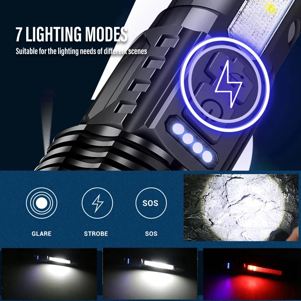 Lampe de poche LED puissante,  - Fishing Light avis et prix
