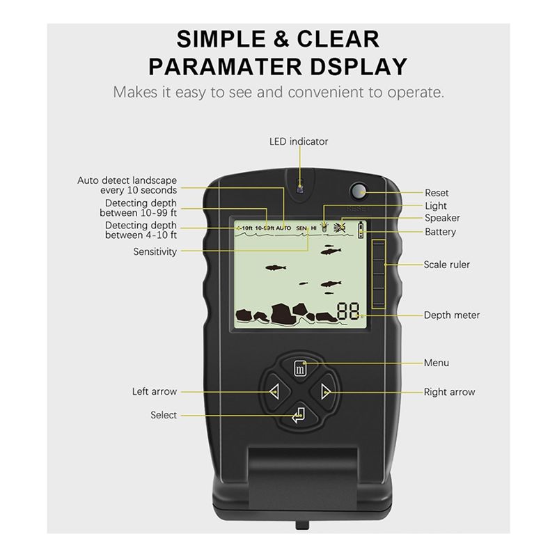 Nouveau détecteur de poissons  - Fishing Depth Finder avis et prix