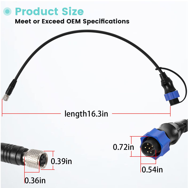 1852060 , 29594, MKR-US2-10 So - Fish Finder Cable avis et prix