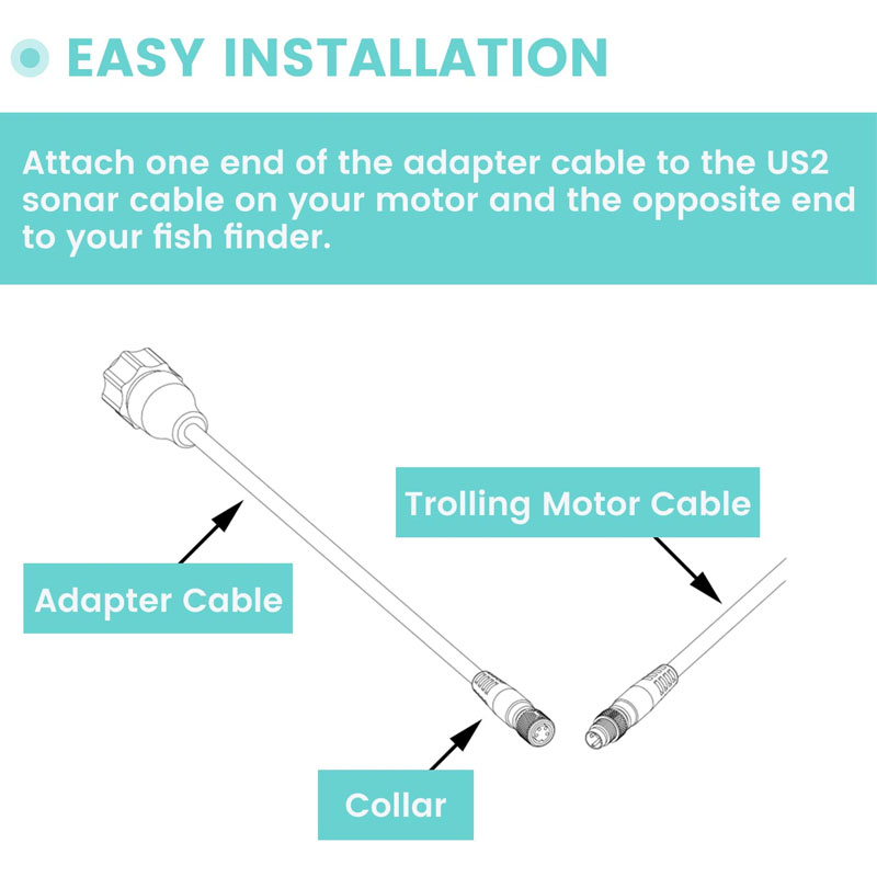 1852060 , 29594, MKR-US2-10 So - Fish Finder Cable avis et prix