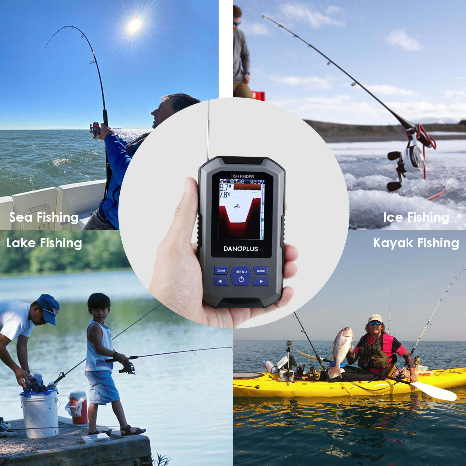 Capteur sonar sans fil Fish Fi - Fish Finder avis et prix