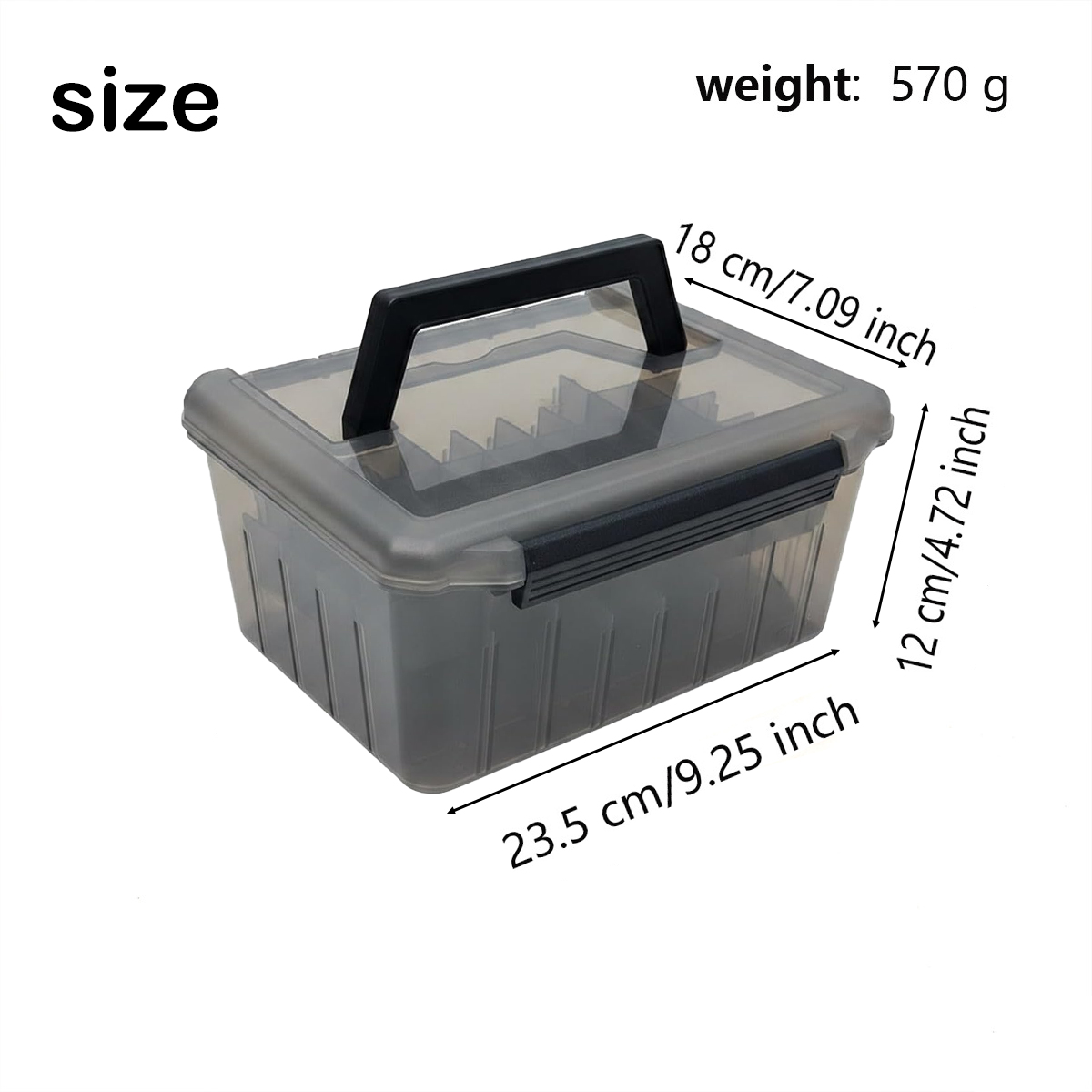 Boîte à matériel de pêche avec - Fish Finder Case avis et prix