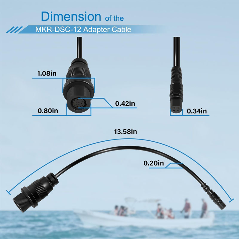 1852081 MKR-DSC-12 Câble adapt - Fish Finder avis et prix