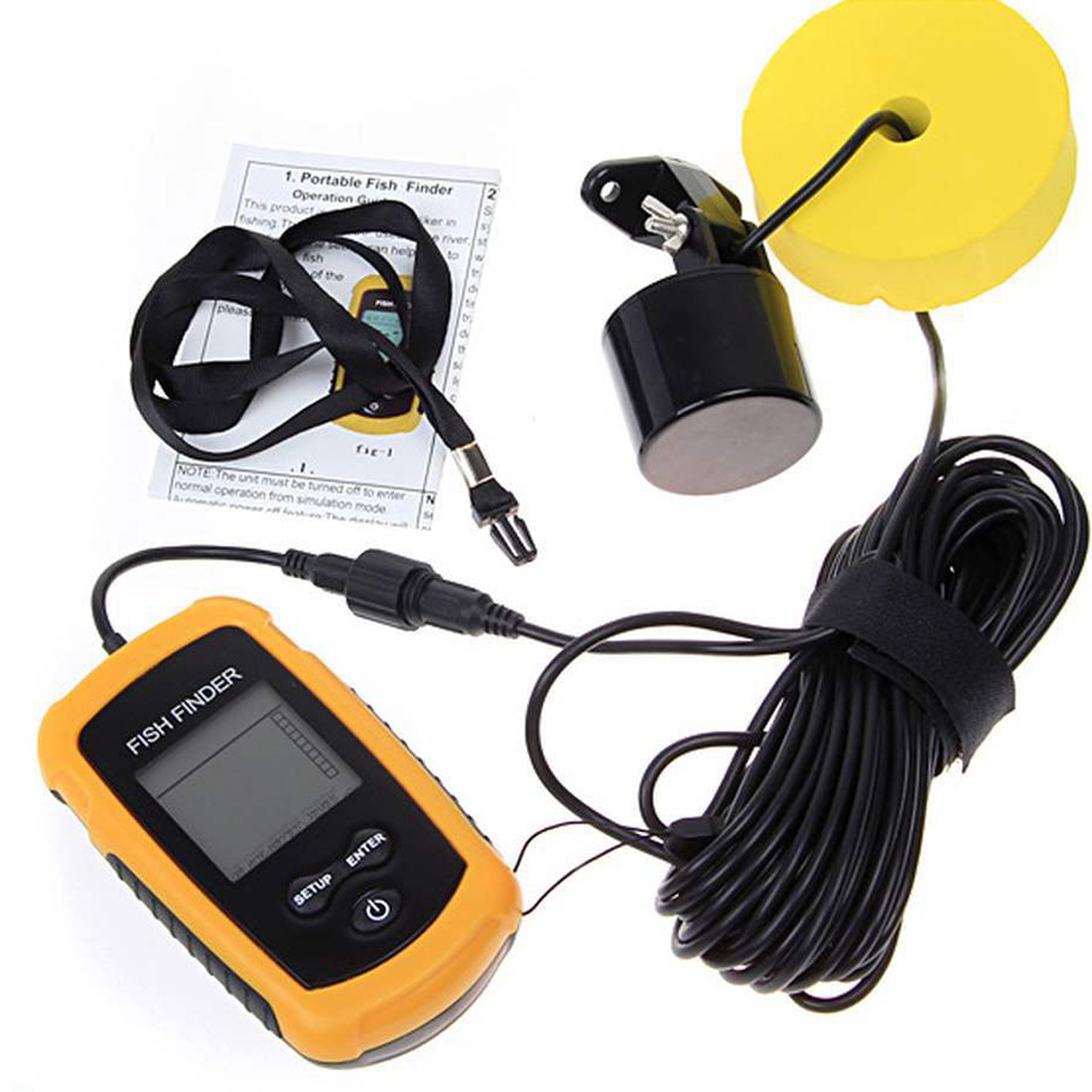 Détecteur de poissons sonar po - Fish Finder Portable avis et prix