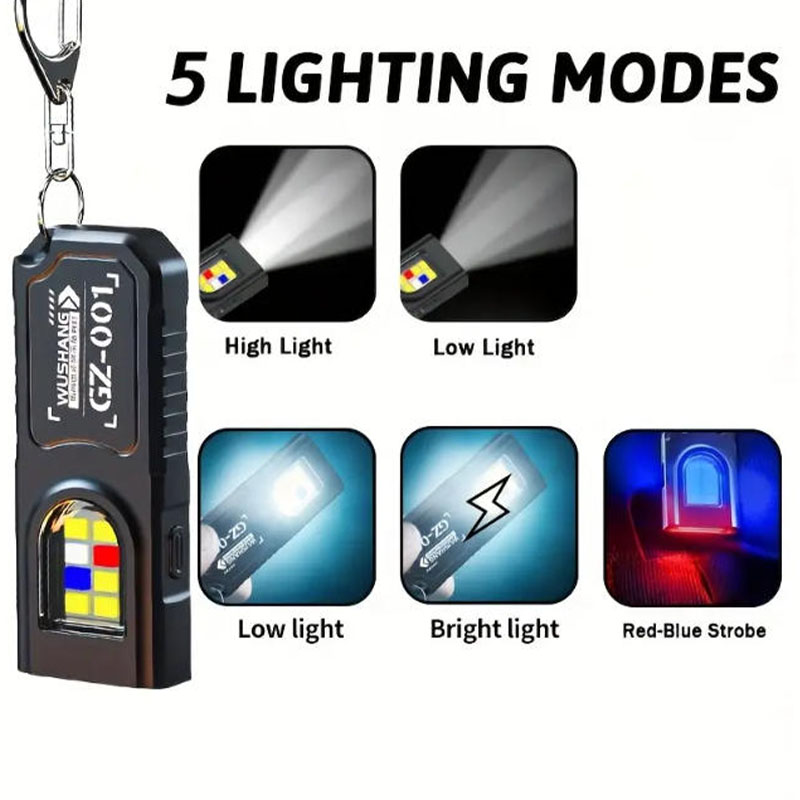 Lampe de poche porte-clés mult - Fishing Light avis et prix