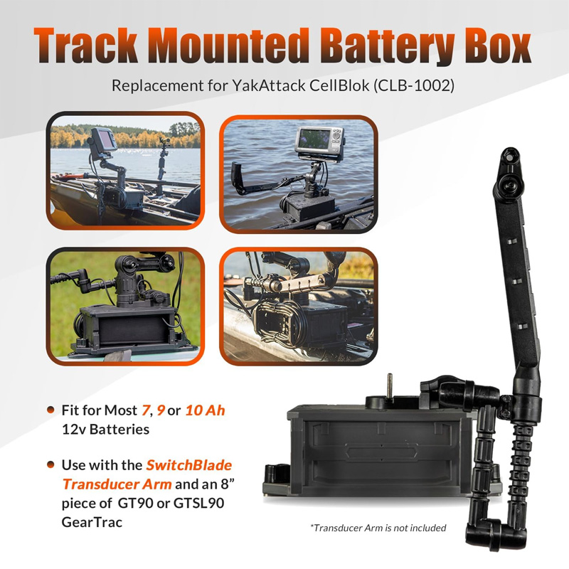 Boîtier de batterie monté sur  - Fish Finder Mount avis et prix